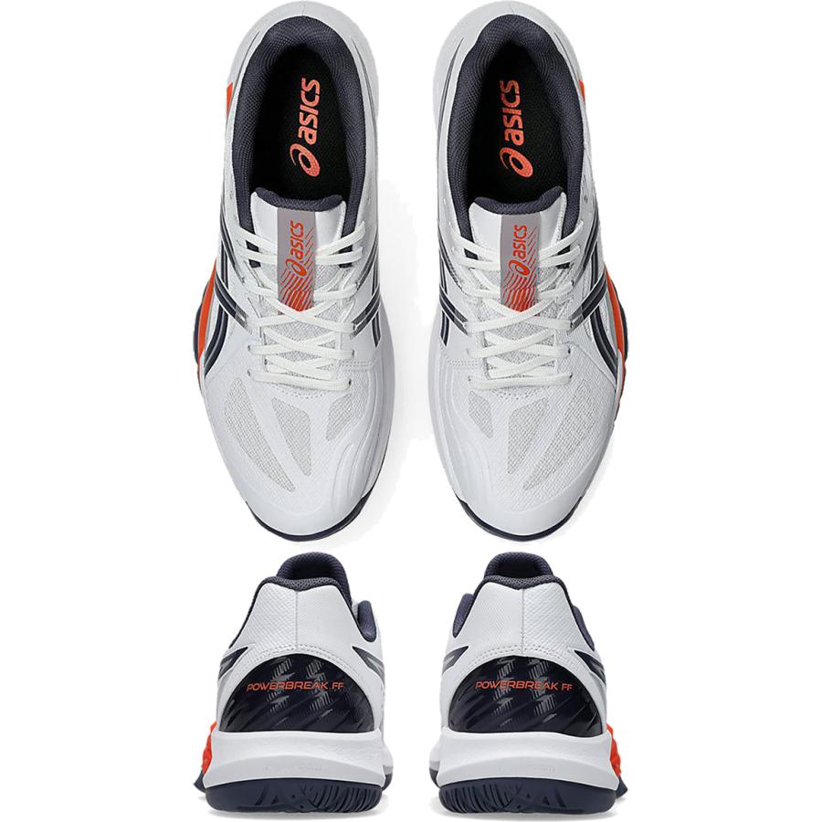 アシックス メンズ ハンドボールシューズ POWERBREAK FF MAKO… POWERBREAK FF | Men | Mako Blue/White | Volleyball Shoes | ASICS