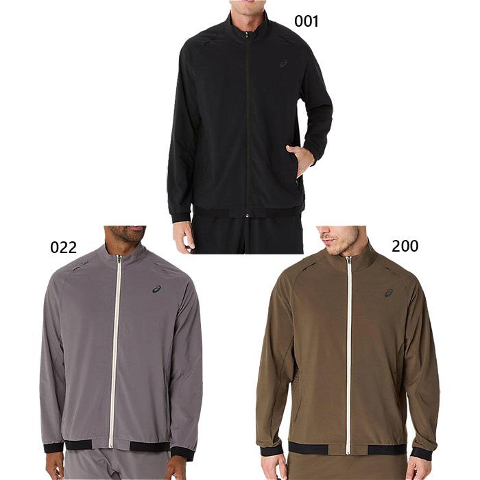 アシックス メンズ アクティブリーズ ACTIBREEZE ジャカードジャケット ジョギング マラソン ランニングウェア トップス ブラック 黒 ブラウン 茶色 送料無料 asics 2031E886 ASICS（アシックス） メンズ アクティブリーズ ACTIBREEZE ジャカード
