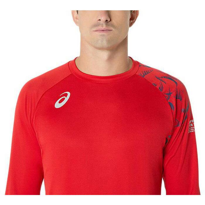  長袖トレーニングウェア（M） ASICS（アシックス） メンズ トップラインファミリー長袖シャツ