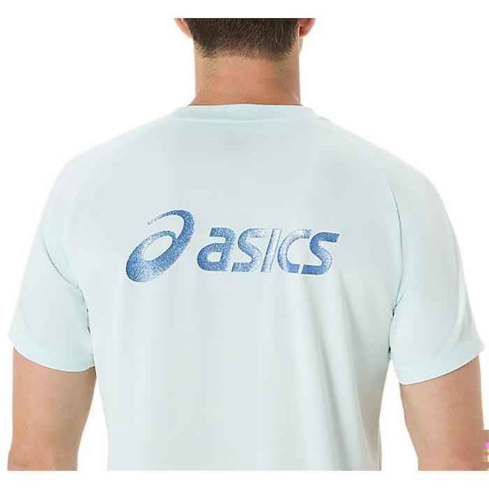 ASICS（アシックス） メンズ プラクティス半袖シャツ 背面ビックロゴ