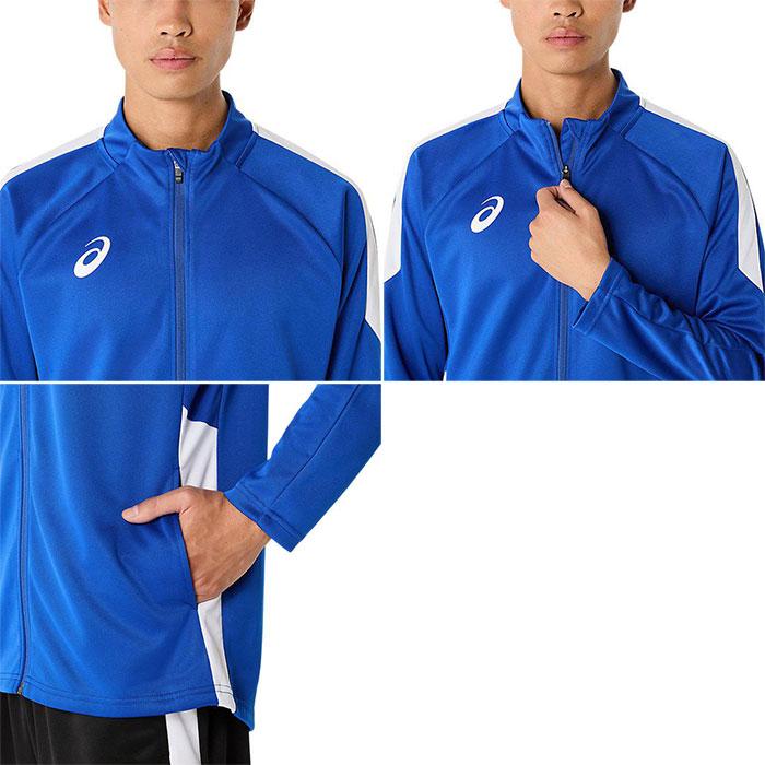 ASICS（アシックス） メンズ トレーニングスリムジャケット サッカー