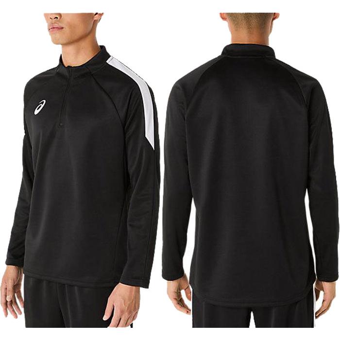 ASICS（アシックス） メンズ ハーフジッププラクティスシャツ サッカー