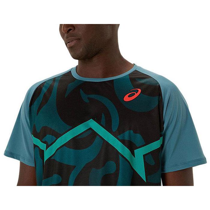 アシックス×エルドレッソ　半袖　Tシャツ　L ASICS（アシックス） メンズ クールグラフィック半袖シャツ