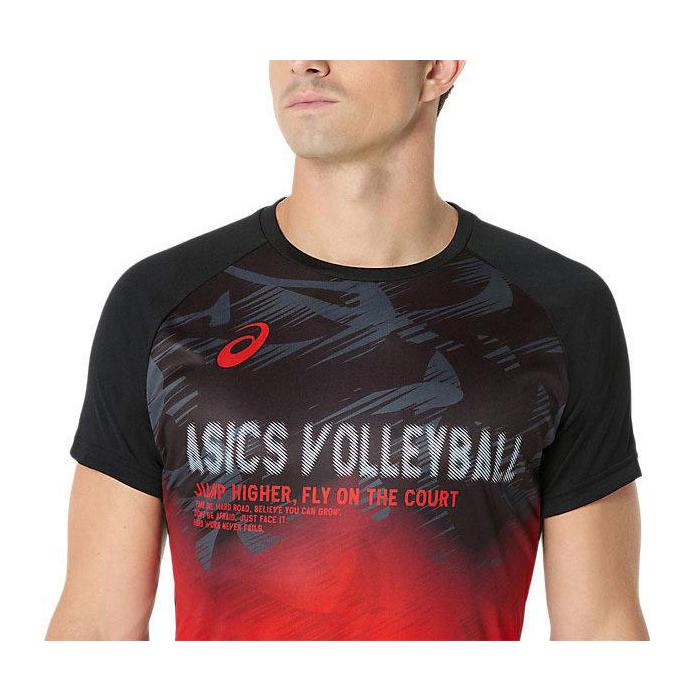 ASICS（アシックス） メンズ トップライン半袖シャツ バレーボール