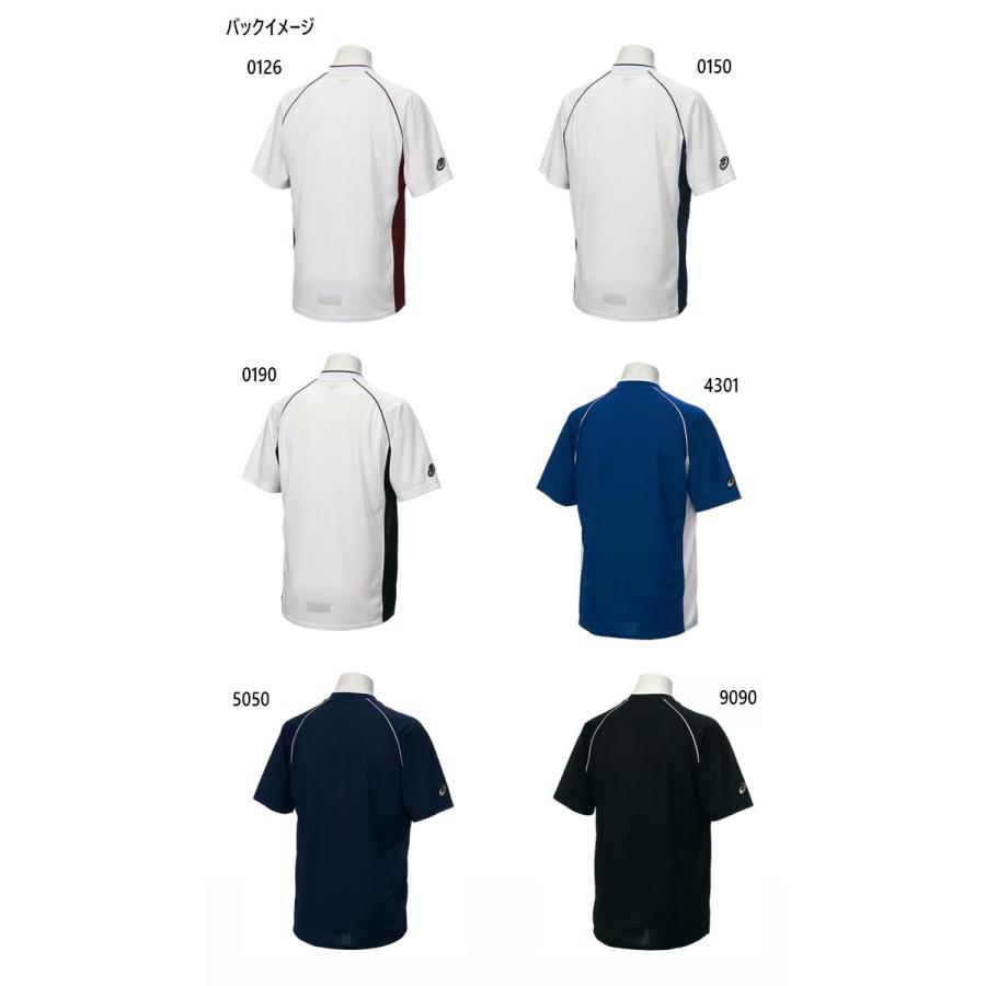 ASICS（アシックス） サイズ：S メンズ ベースボールシャツ 半袖T