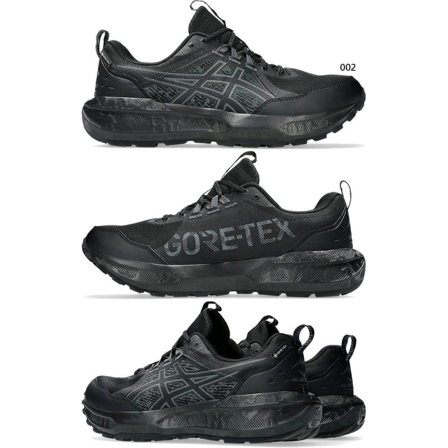 ASICS GORE-TEX トレイルランニングシューズ ブラック ASICS（アシックス） 8月下旬入荷予約商品 メンズ ゲルソノマ 8