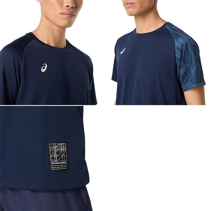 ASICS（アシックス） メンズ ドライグラフィック半袖シャツ