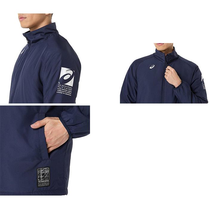 ASICS アシックス メンズ 中わたウインドブレーカージャケット