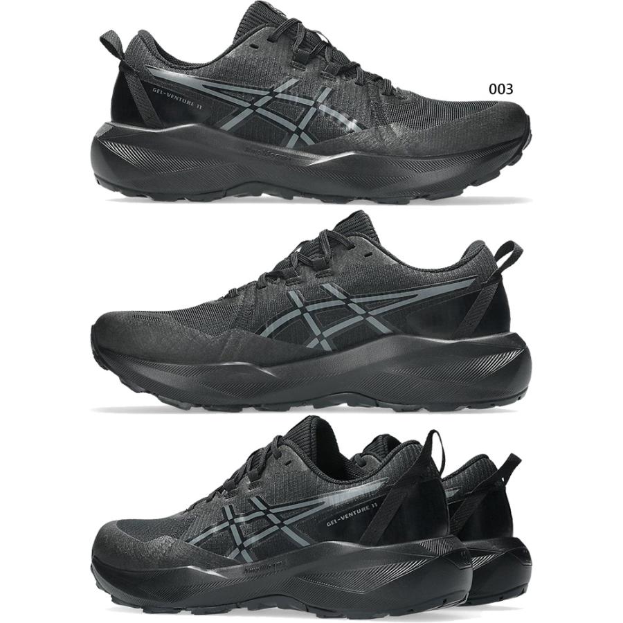 4E幅相当 ワイド アシックス メンズ ゲルベンチャー 11 GEL-VENTURE 11 トレイルランニングシューズ スニーカー アウトドア 1011C161の画像