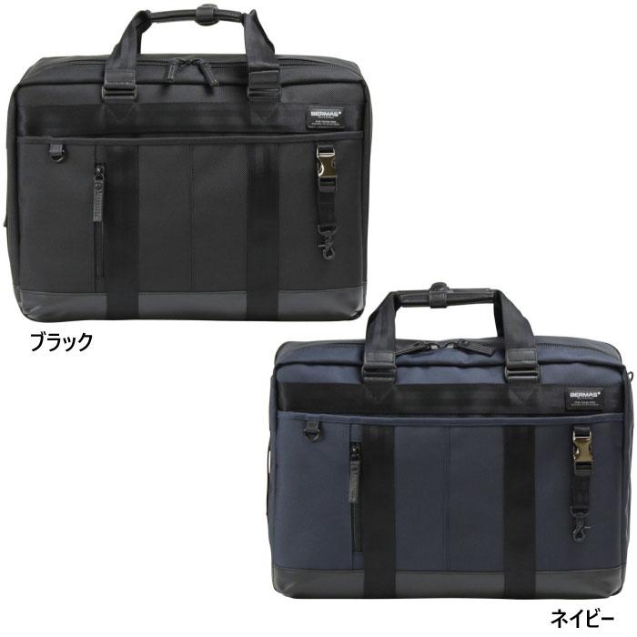 極美品 BERMAS BAUER 3 3WAY バウアー3 オーバーナイター BERMAS バーマス ビジネスバッグ BAUER III バウアー3 メンズ