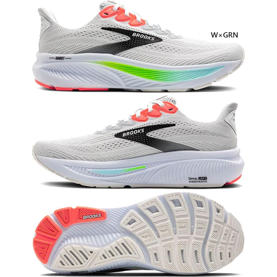 BROOKS（ブルックス） D幅 レギュラー幅 メンズ ゴースト17 GHOST 17