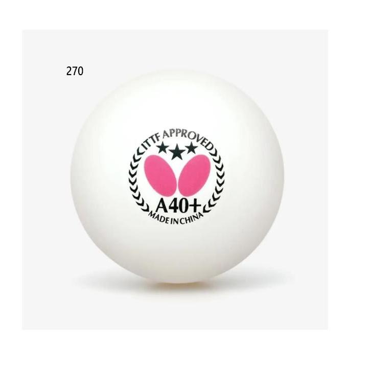 春先取りの 6個入 バタフライ メンズ レディース ジュニア スリースターボールa40プラス 卓球用品 プラスチックボール Ittf公認 Jtta公認