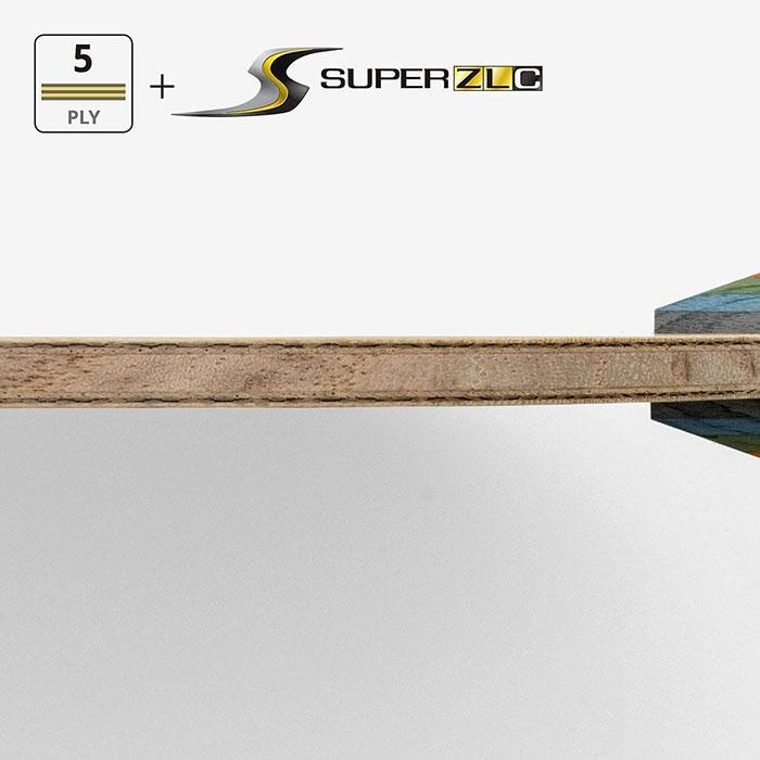 バタフライ メンズ レディース 林ユン儒 SUPER ZLC 卓球 シェークハンドラケット 37131 37132 37134_2
