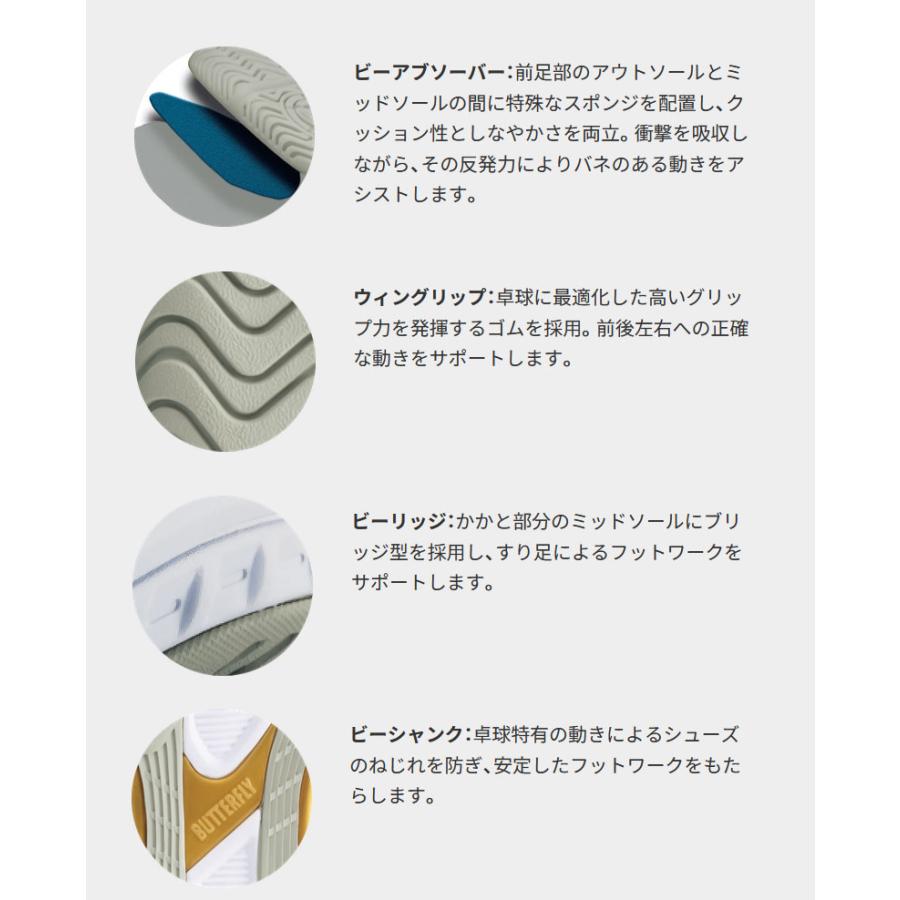 バタフライ（Butterfly） メンズ レディース レゾライン レバリス