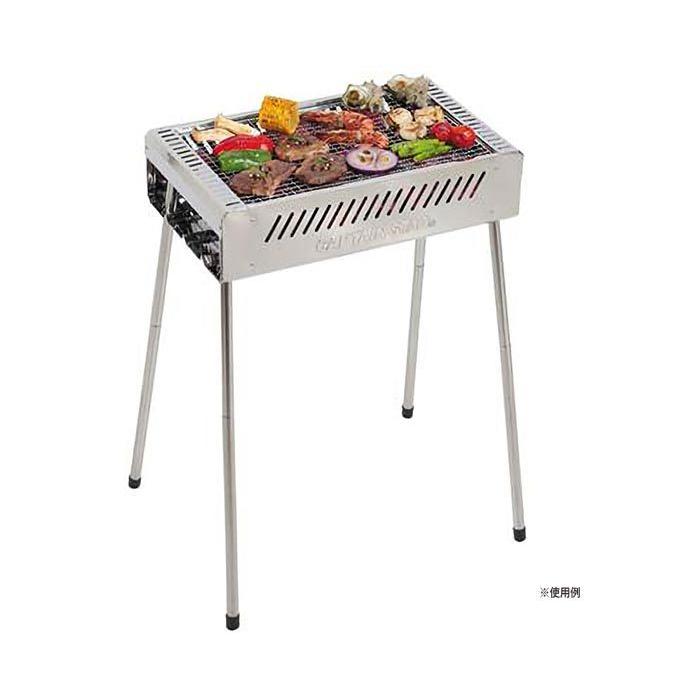 キャプテンスタッグ メンズ レディース BBQ ステンレス グリル 500 アウトドア用品 バーベキュー キャンプ UG-0067の画像