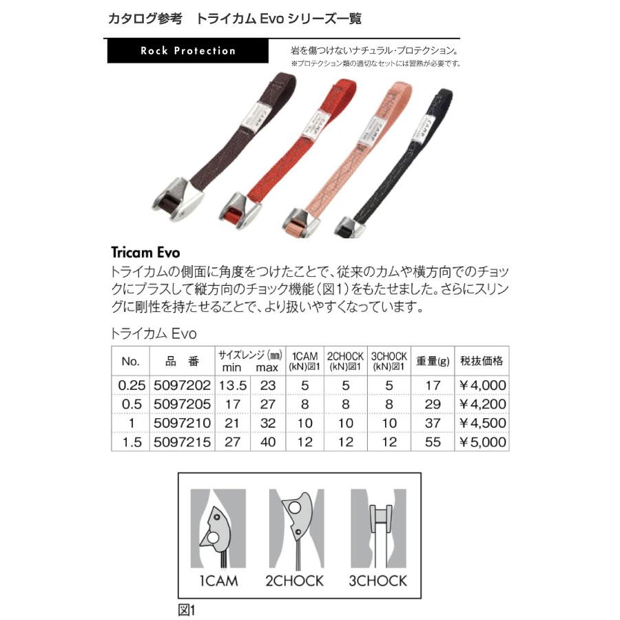 キャラバン メンズ レディース ロック プロテクション トライカムEvoセット Tricam 登山用品 クライミング ボルダリング カンプ CAMP 5097300_1