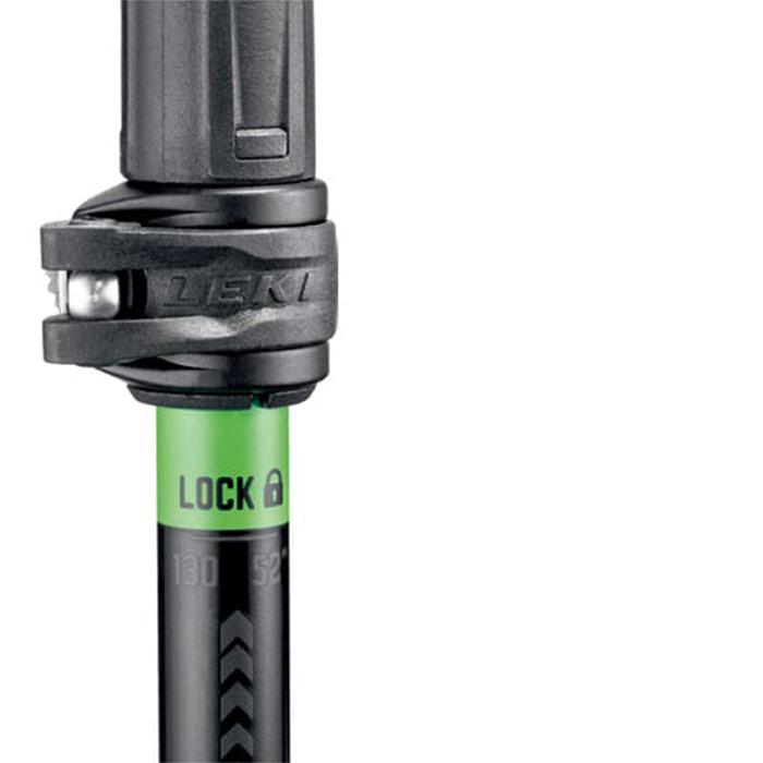 レキ キャラバン メンズ レディース ブラックシリーズ FX カーボン 競技 登山 トレッキング ポール 三段折り畳み 軽量 ブラック 黒 送料無料 Caravan 1300445 キャラバン（caravan） メンズ レディース ブラックシリーズ FX