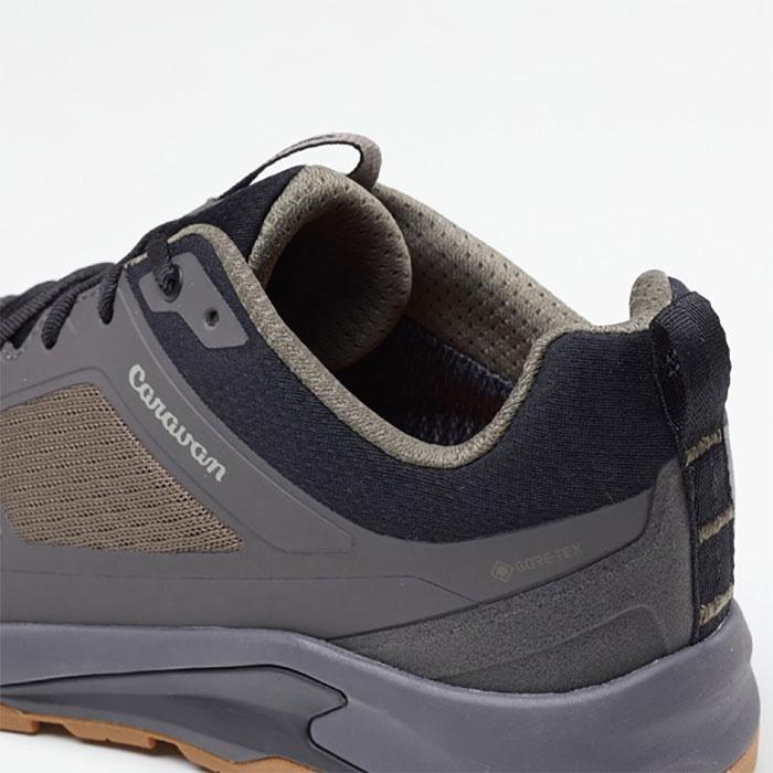 送料無料 トレッキングシューズ ゴアテックス メンズ レディース FW 秋冬 新作 秋新作 冬新作 人気 流行 定番 2024 2025 キャラバン caravan 3E 0010121 C1_DL LOW 登山靴 防水 軽量 トゥガード ブラック グレー カーキ キャラバン（caravan） 3E幅 メンズ レディース C1_DL LOW 登山靴