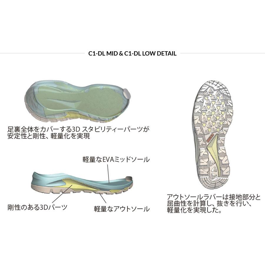 3E幅 キャラバン メンズ レディース C1_DL MID 登山靴 山登り トレッキングシューズ 防水 GORE-TEX ゴアテックス ミドルカット 0010122_2