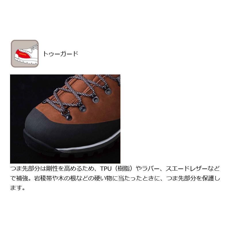 3E幅 キャラバン メンズ レディース C1_DL MID 登山靴 山登り トレッキングシューズ 防水 GORE-TEX ゴアテックス ミドルカット 0010122_5