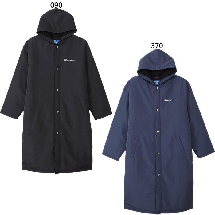 チャンピオン メンズ 中綿 ベンチコート 上着 アウター トップス カジュアルウェア 長袖 ロング丈 ロングコート ブラック 黒 ネイビー 送料無料 Champion C3-YS610 Champion（チャンピオン） メンズ 中綿 ベンチコート 上着 アウター