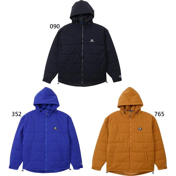 チャンピオン メンズ ジップフーデッドジャケット フィットネス トレーニングウェア トップス アウター ブラック 黒 ブルー ブラウン 青 茶色 送料無料 Champion C3CS610 Champion（チャンピオン） メンズ ジップフーデッドジャケット