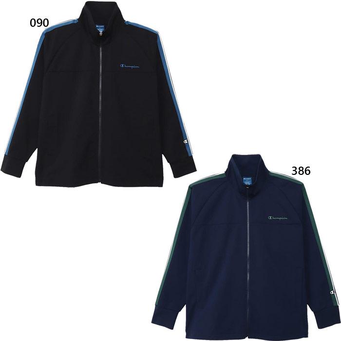 Champion ジャージジャケット ブラック Lサイズ オシャレ羽織 ジッパー Champion（チャンピオン） メンズ ジップジャケット ZIP JACKET