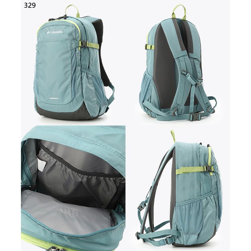 25L コロンビア メンズ レディース キャッスルロック バックパック Castle Rock リュックサック デイパック バッグ 登山 通勤通学 PU8662_12