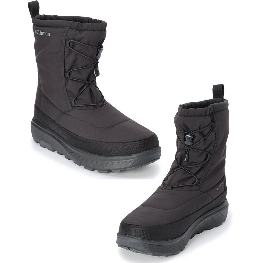Columbia 防水ウィンターブーツ 黒25.0㎝ Columbia（コロンビア） 7月下旬入荷予約商品 防水 保温 メンズ