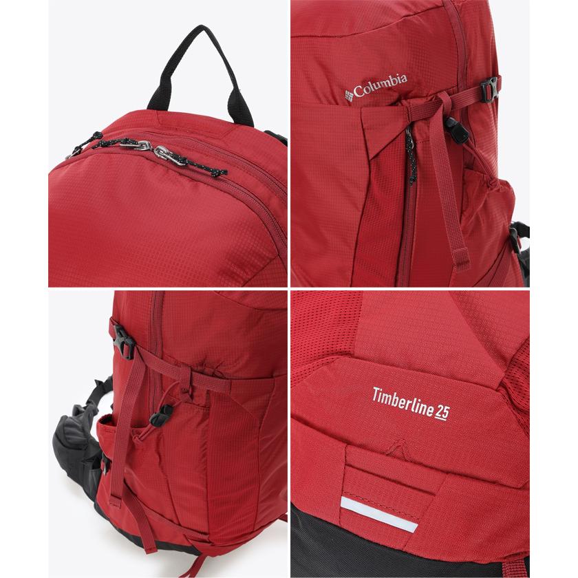 25L コロンビア メンズ レディース ティンバーライン リュックサック デイパック バックパック バッグ 鞄 アウトドア 登山 PU8785の画像