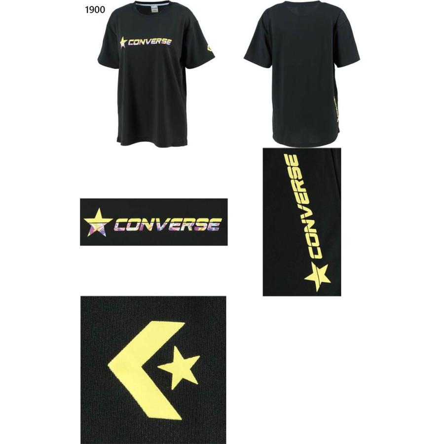 オリジナル コンバース レディース プリントtシャツ バスケットボールウェア トップス 半袖tシャツ Cb Cisama Sc Gov Br