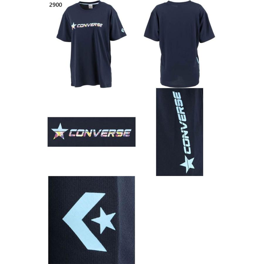 オリジナル コンバース レディース プリントtシャツ バスケットボールウェア トップス 半袖tシャツ Cb Cisama Sc Gov Br