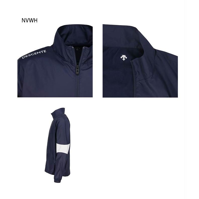 TEAM DESCENTE ブラックウィンドブレーカー M DESCENTE（デサント） ムーブスポーツ メンズ ウインドブレーカー 裏