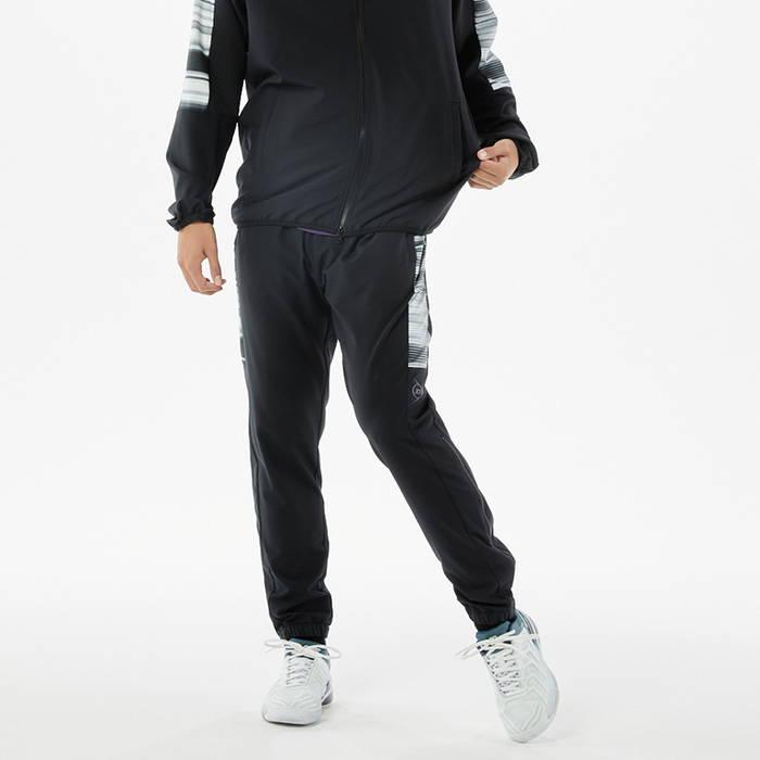 ダンロップ メンズ レディース トラックパンツ TRACK PANTS テニス バドミントンウェア ボトムス ジャージ パンツ ズボン ロングパンツ DAF5580の画像