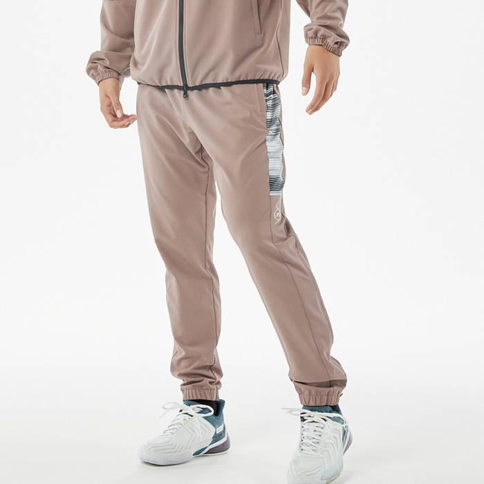 ダンロップ メンズ レディース トラックパンツ TRACK PANTS テニス バドミントンウェア ボトムス ジャージ パンツ ズボン ロングパンツ DAF5580の画像