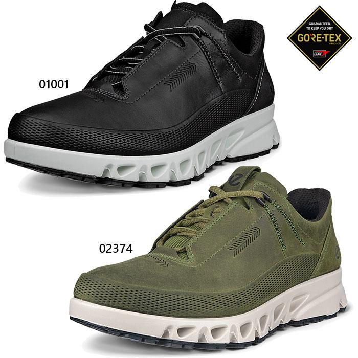ecco マルチベント　gore-tex ヌバックレザー ecco エコー メンズ ヌバック Gore-Texシューズ multi vent low