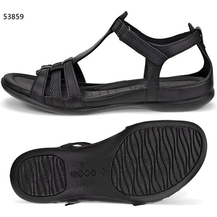ecco（エコー） レディース レザーTバーサンダル シューズ 本革