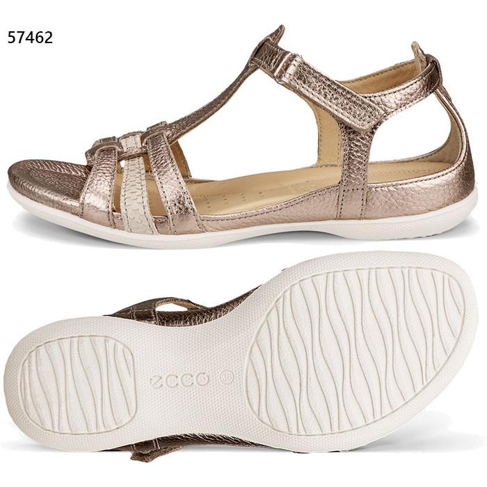 ecco（エコー） レディース レザーTバーサンダル シューズ 本革