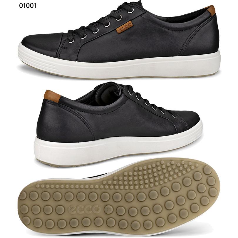 ecco（エコー） メンズ レザースニーカー soft 7 スニーカー シューズ
