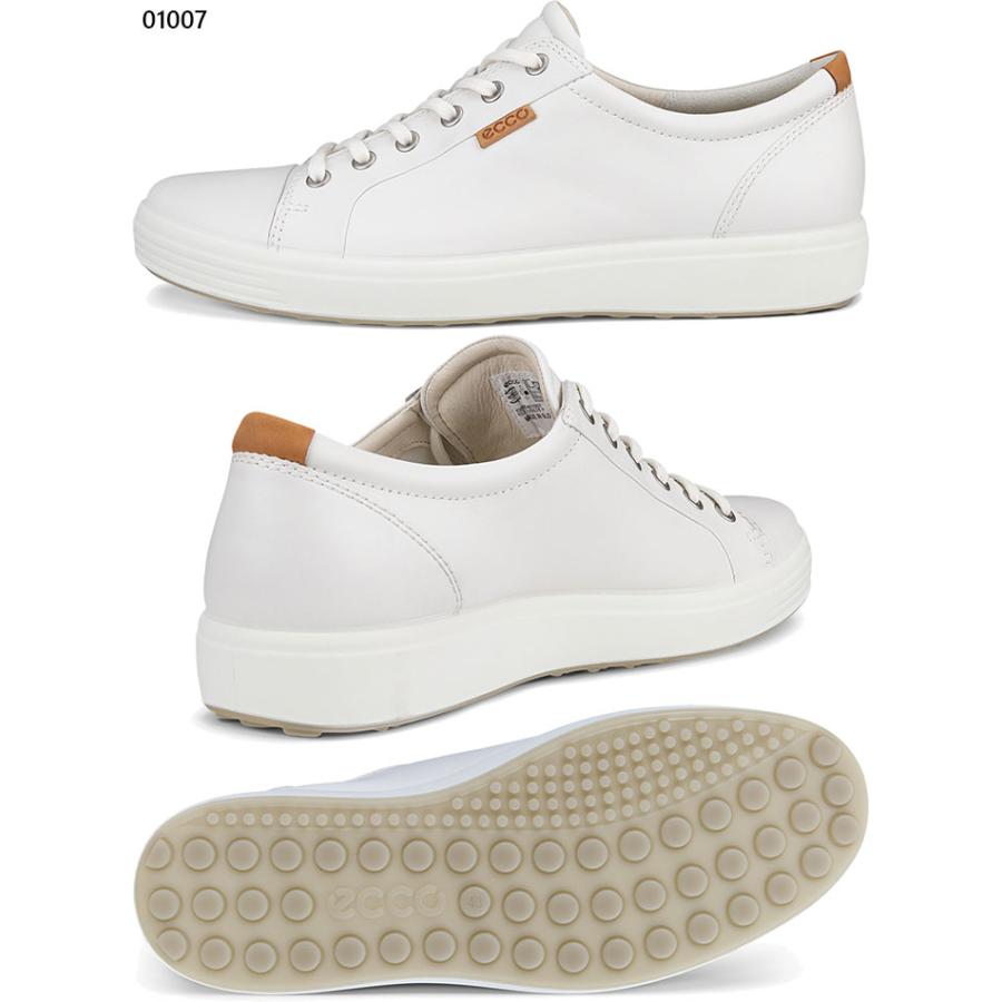 ecco（エコー） メンズ レザースニーカー soft 7 スニーカー シューズ