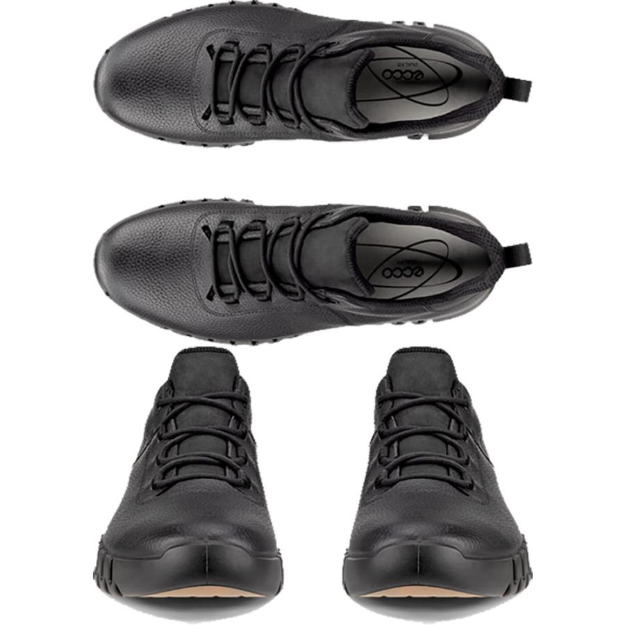 【新品・タグ付】エコー レインシューズ ゴアテックス ブラック 24.5 ecco（エコー） メンズ ヌバック Gore-Texシューズ multi vent low