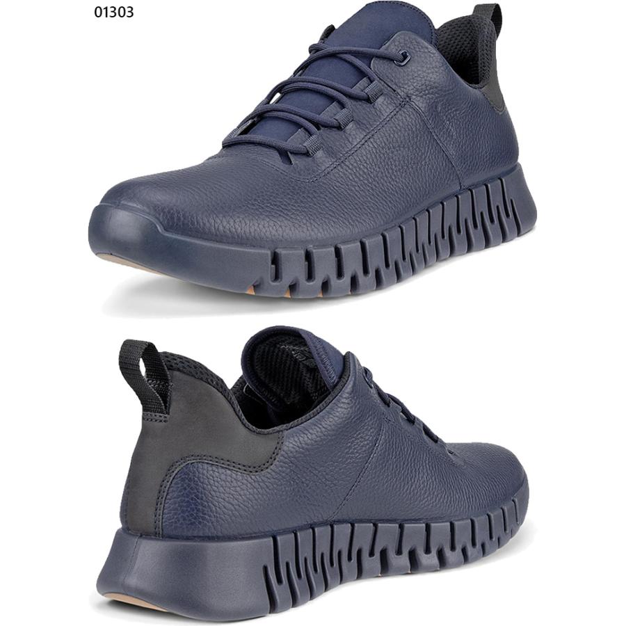 未使用級✨ ECCO エコー GRUUV ゴアテックス スニーカー　ウォーキング ecco（エコー） メンズ グルーヴ gruuv ヌバック Gore-Tex スニーカー