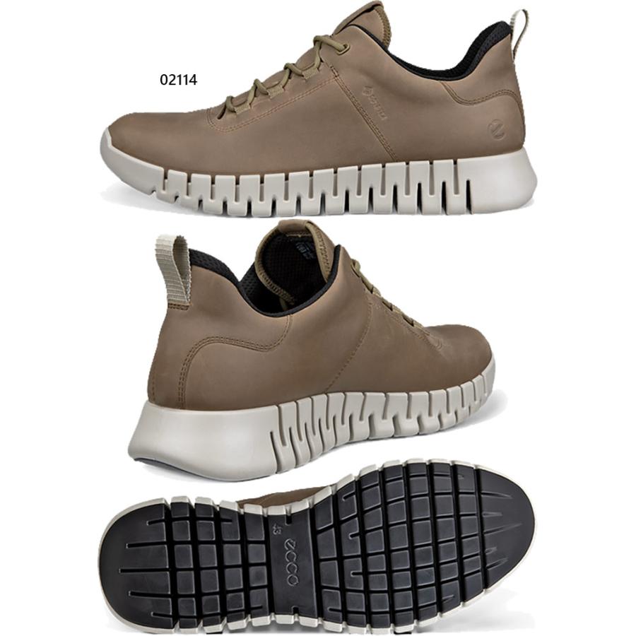 ecco（エコー） メンズ グルーヴ gruuv ヌバック Gore-Tex スニーカー