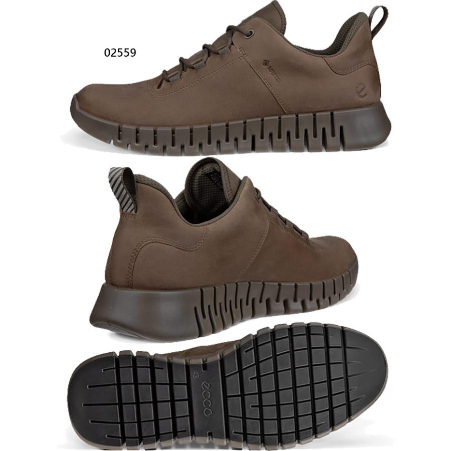 ecco（エコー） メンズ グルーヴ gruuv ヌバック Gore-Tex スニーカー