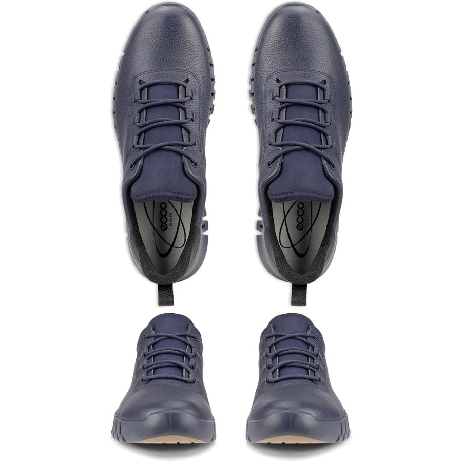 t*o様 【新品未使用】ECCO GORE-TEX スニーカーネイビー　ECCO ecco（エコー） メンズ グルーヴ gruuv ヌバック Gore-Tex スニーカー