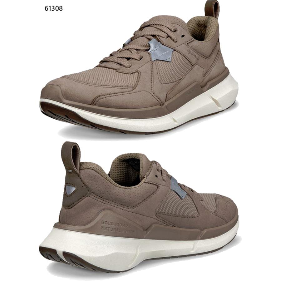 エコー レディース レザー ゴアテックス Gore-Tex スニーカー バイオム biom 2.2 シューズ 紐靴 ローカット 830813の画像