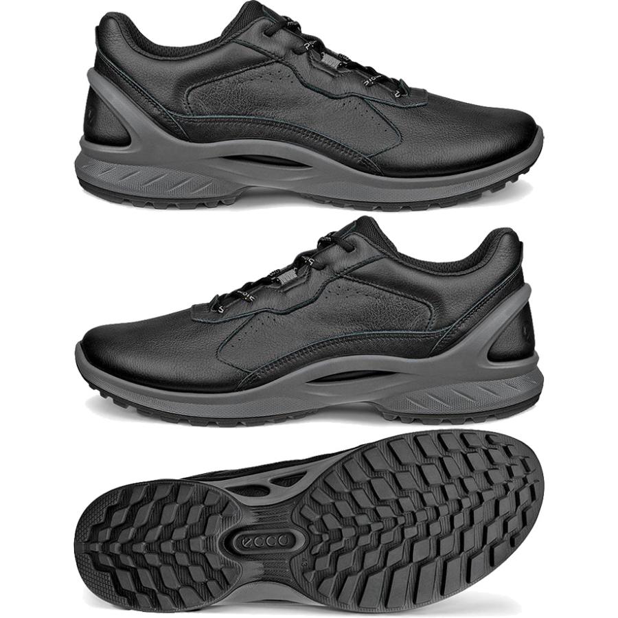 ecco（エコー） メンズ レザースニーカー Biom Energi シューズ 紐靴