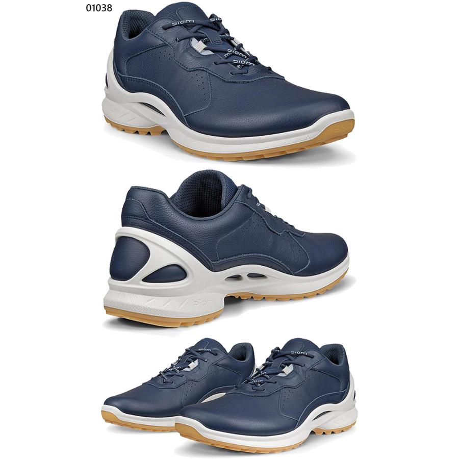 ecco（エコー） メンズ レザースニーカー Biom Energi シューズ 紐靴