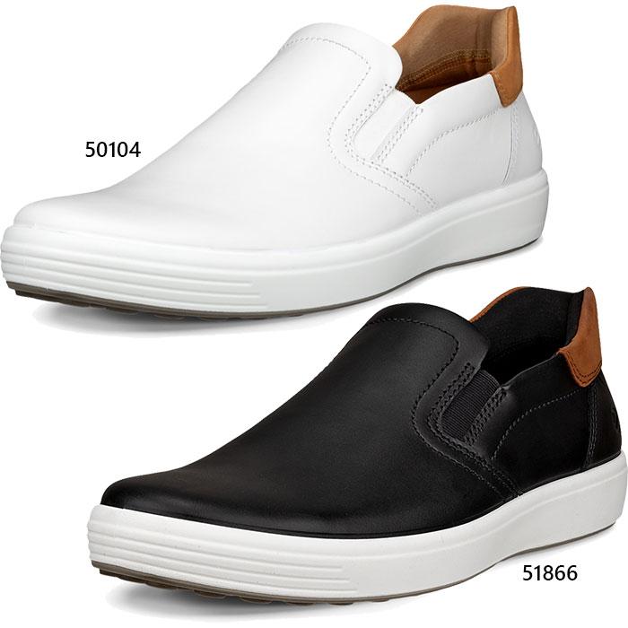 ecco（エコー） メンズ レザースニーカー soft 7 スニーカー ハンズ