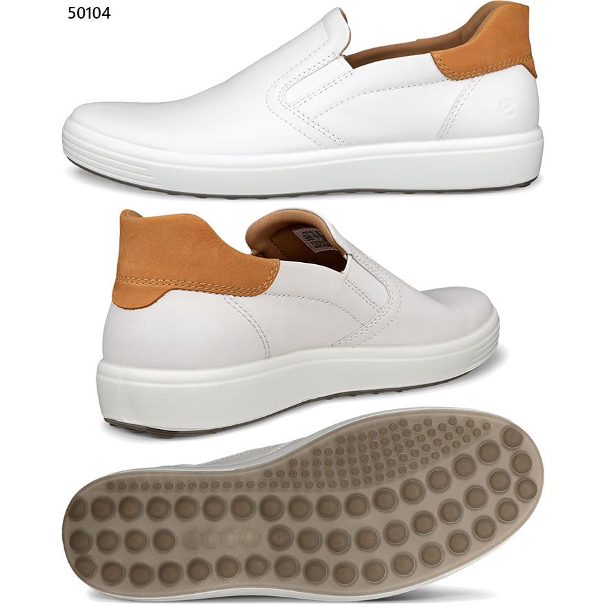 ecco（エコー） メンズ レザースニーカー soft 7 スニーカー ハンズ